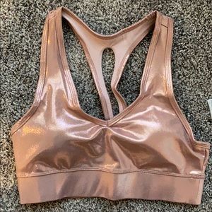 **Spring cleaning** Jed North metallic sport bra
